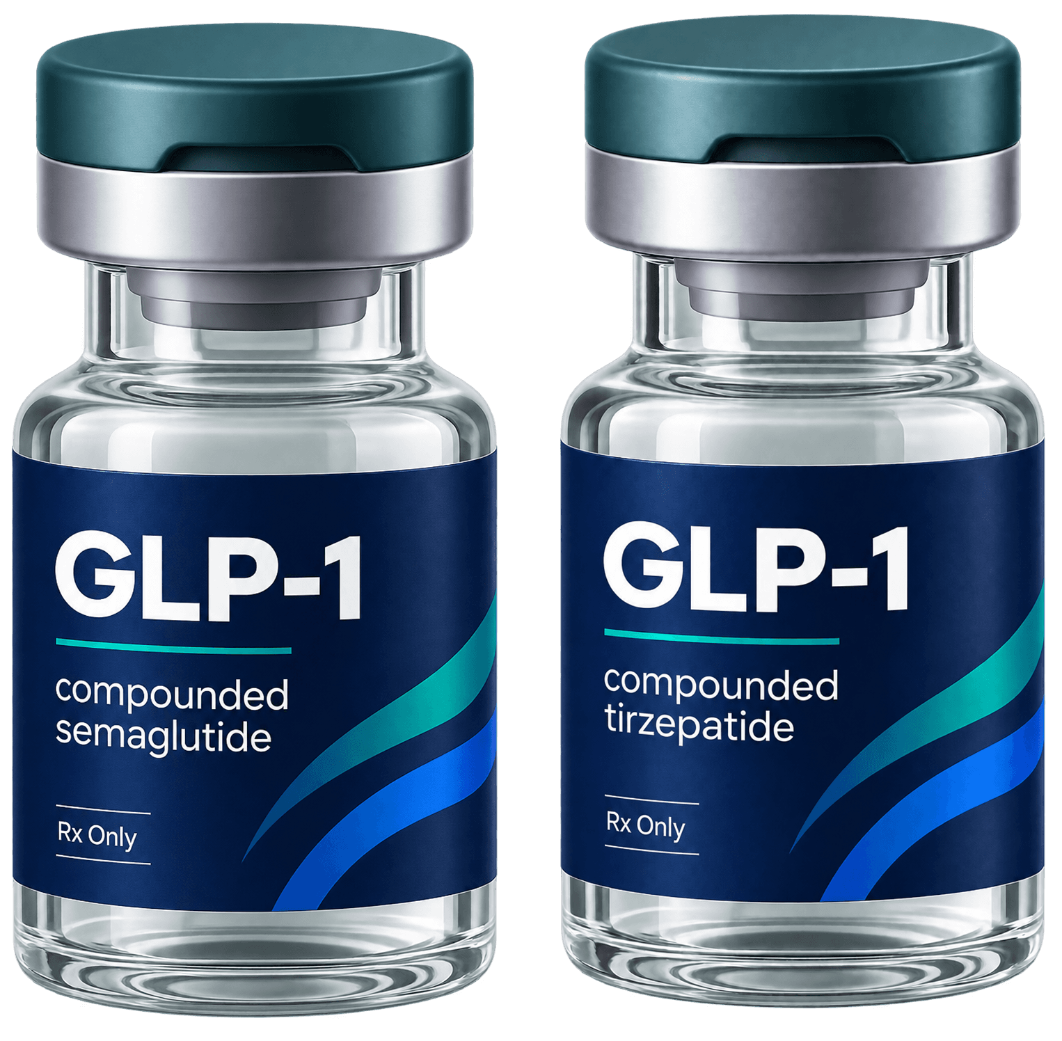 Townley Health Semaglutide and Tirzepatide medication bottles