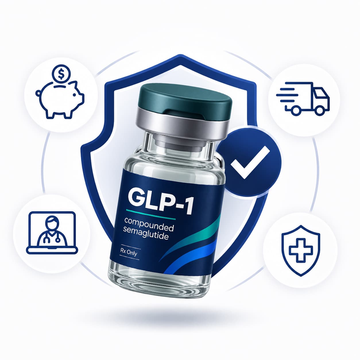 Townley Health GLP-1 care illustration